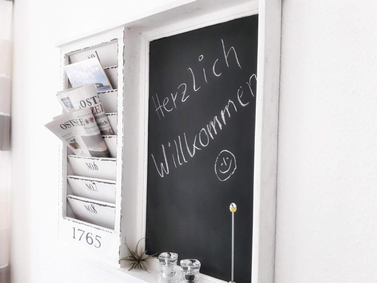 Ferienwohnung Wellenreiter 사스니츠 외부 사진
